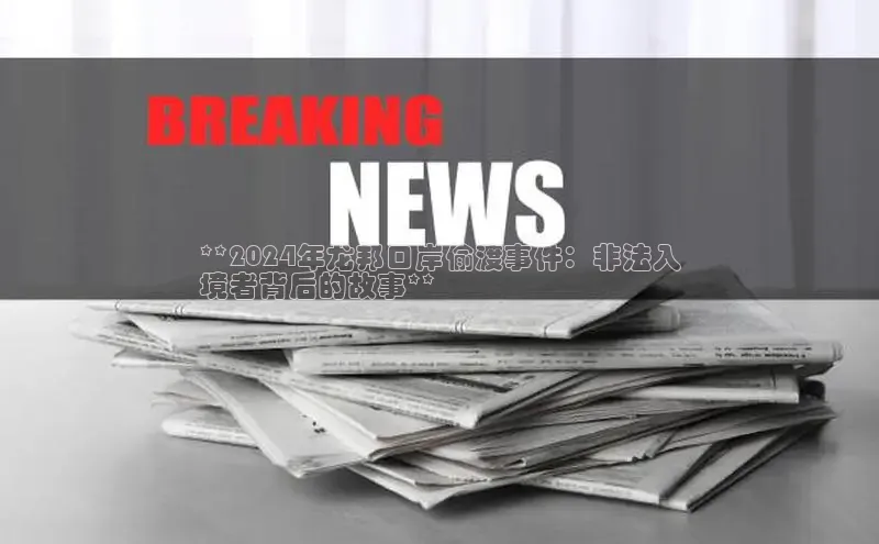 悟空体育平台官网入口轻美电器**2024年龙邦口岸偷渡事件：非法入
境者背后的故事**